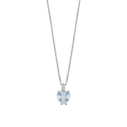 Collana Comete Acquamarina GLQ306
