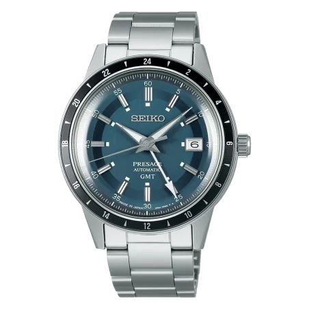 Orologi Seiko Presage Style 60s GMT SSK009J1