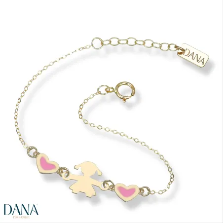Dana Baby bebè femmina e cuori BRBFC19OGSPL13E2 - orola Dana Baby bebè femmina e cuori BRBFC19OGSPL13E2 - orola