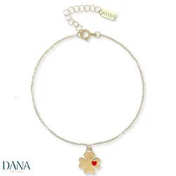 Bracciali Dana Quadrifoglio pendente BRDFC23OGSRL16E3