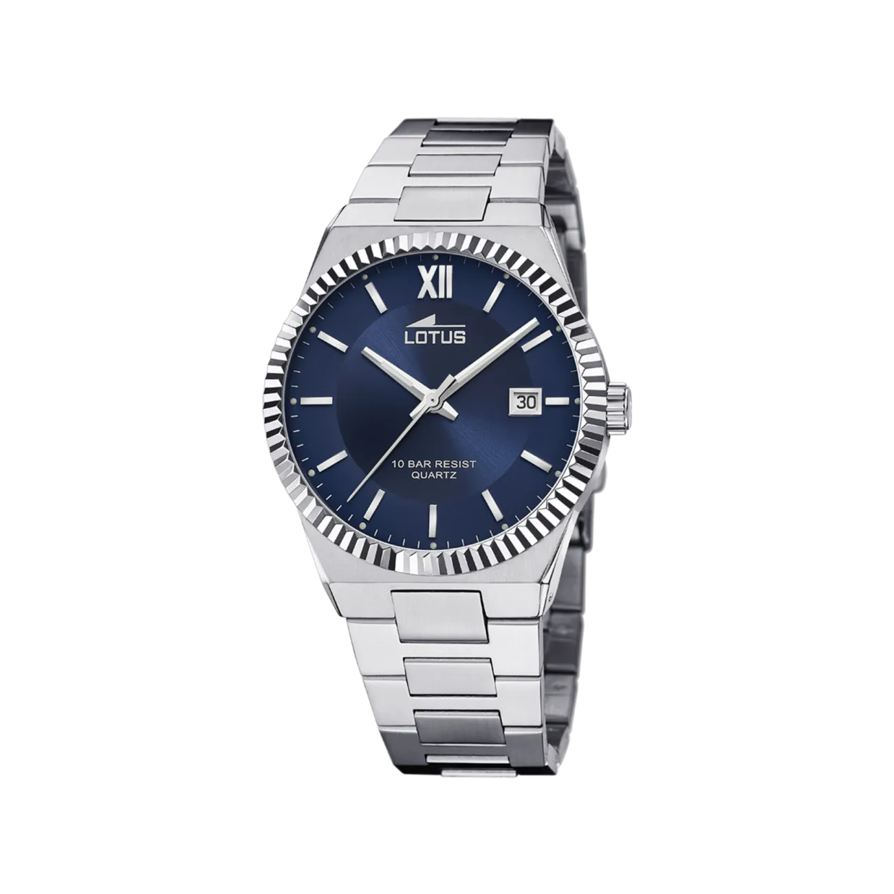 Lotus Freedom 18835/2 Orologio Uomo Acciaio 316L – Quadrante Blu, Vetro Minerale, Impermeabile 10 ATM