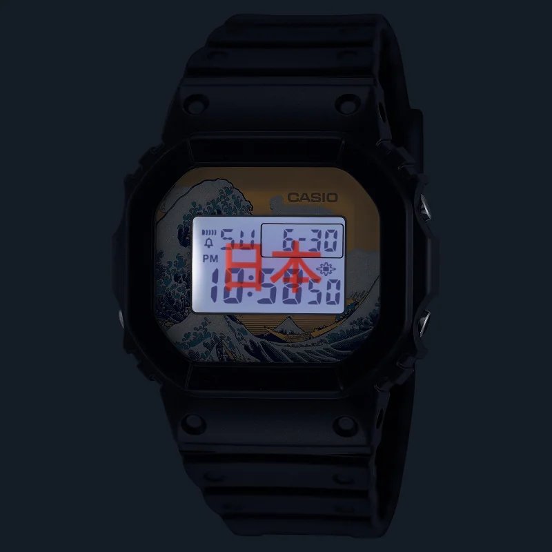 Orologi Casio G-shock La grande onda di Kanagawa DW-5600KHK25-1