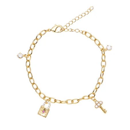 Bracciali Ottaviani Elegance Chiave e lucchetto 501246B