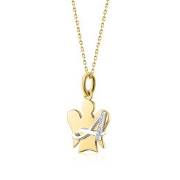 Collane L'Alfabeto degli Angeli oro NKT700