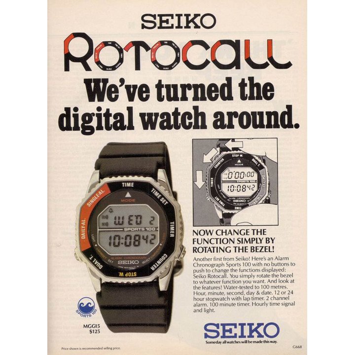 Orologi Seiko Rotocall SMGG21