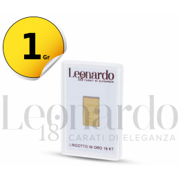 Lingotti Lingotto Oro 1gr ING1GLC