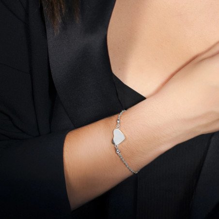 Bracciale Lotus Style Catena cuore LS2558-2/1