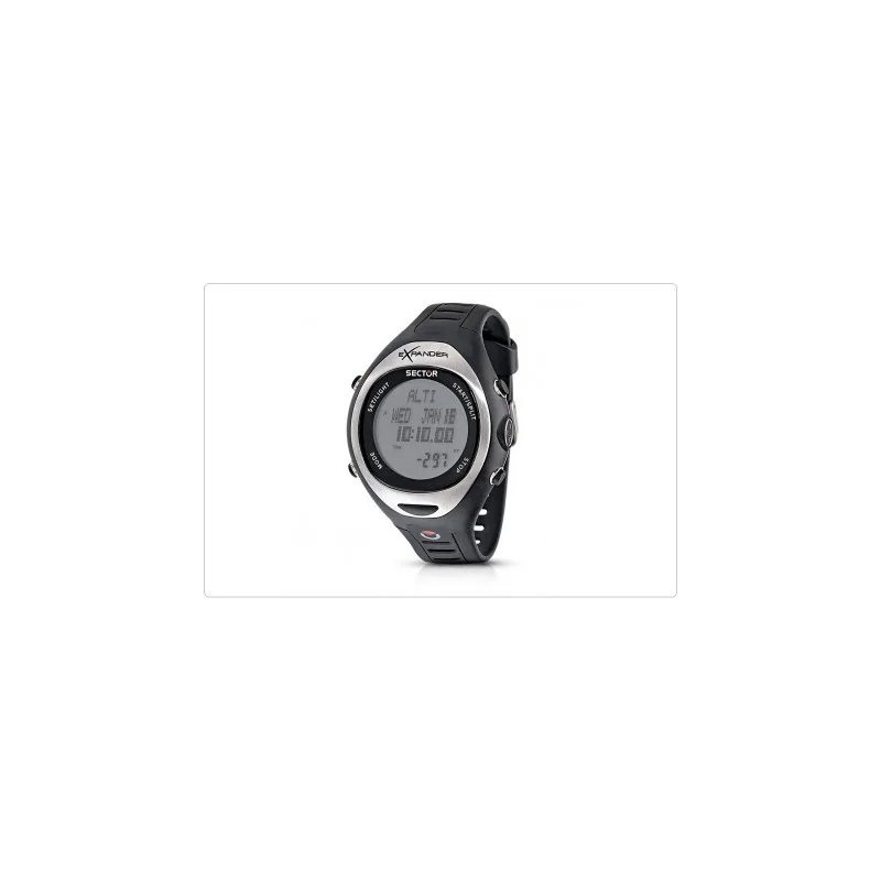 Orologio Sector Expander Cardio Nero e Grigio
