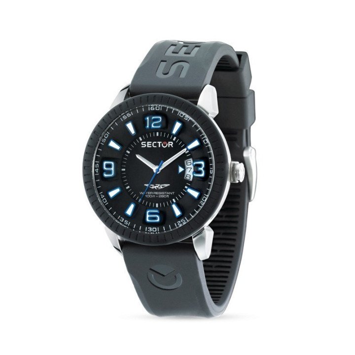 Orologio Sector Time Nero e Blu R3251119001