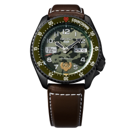 Orologi Seiko 5 Sport Street Fighter GUILE SRPF21K1