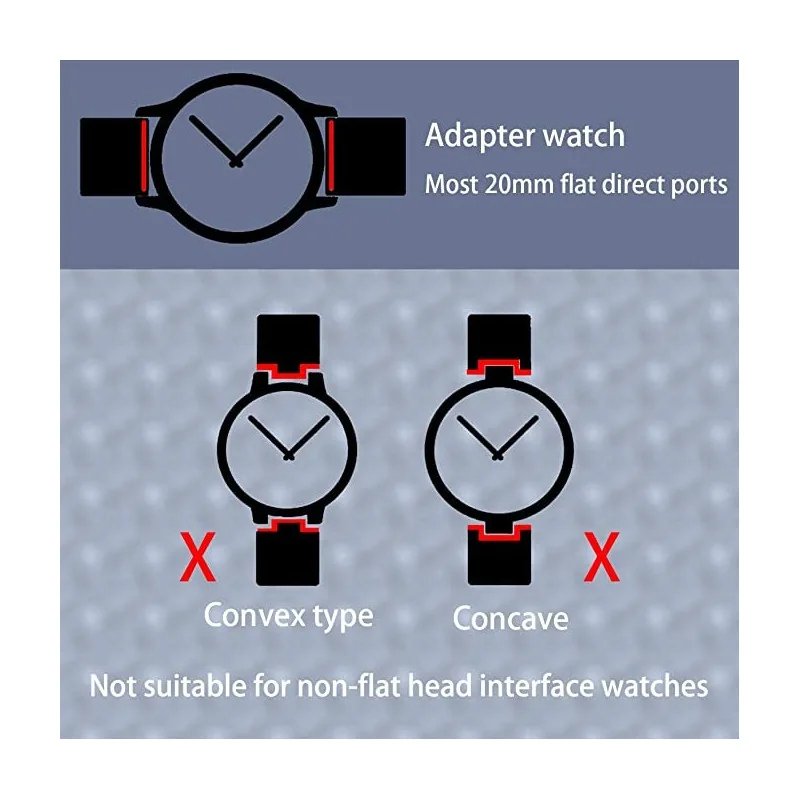 Orologi Cinturino diver Nero 22mm cor22mm