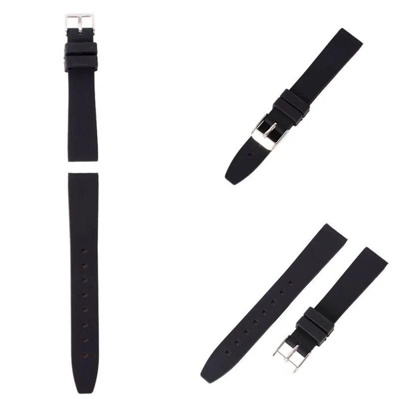 Ricambi Cinturino silicon Nero 24mm lis24mm