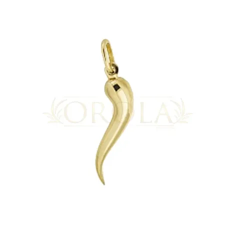 Ciondolo Cornetto della Fortuna Oro 18kt CPFO1G - orola