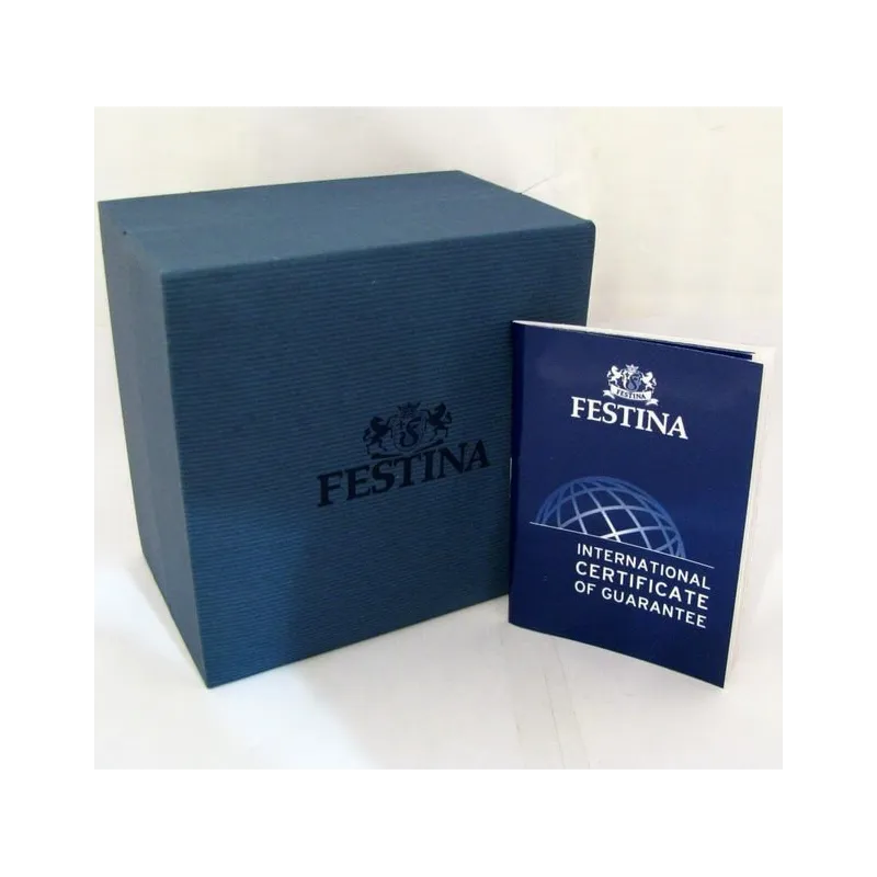 Orologio Festina crono datario blu F6719/B - orola.