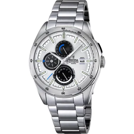 Orologio Festina sport multifunzione chiaro F16876/1