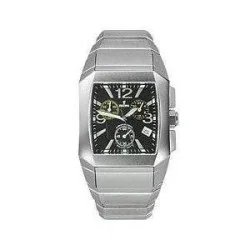 Orologio Festina crono quadrato nero e giallo F16129/4