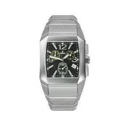 Orologio Festina crono quadrato nero e giallo F16129/4