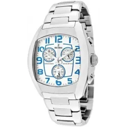 Orologio Festina crono quadrato bianco e azzurro