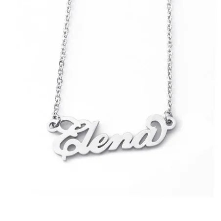 Collana Nome in oro ed in argento NAO01