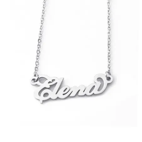 Collana Nome in oro ed in argento NAO01 - orola